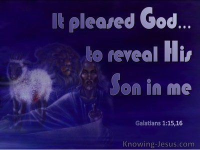 Galatians 1:16 It Pleased God To Reveal His Son In Me (windows)12:22